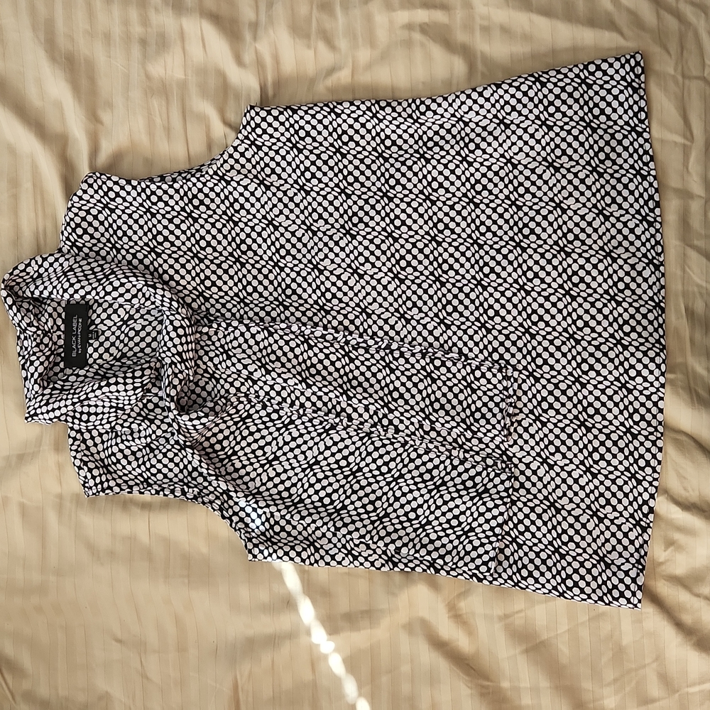 Black Label by Evan Picone Sleeveless Dressy Top